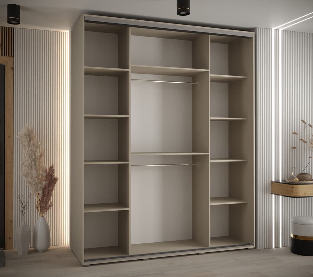 Dakota I Sliding Door Wardrobe 200cm