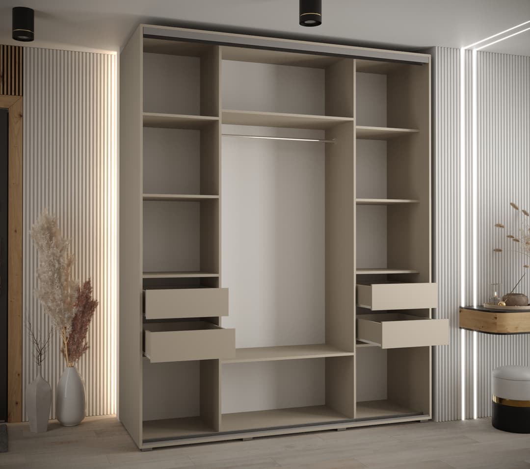 Dakota VII Sliding Door Wardrobe 190cm