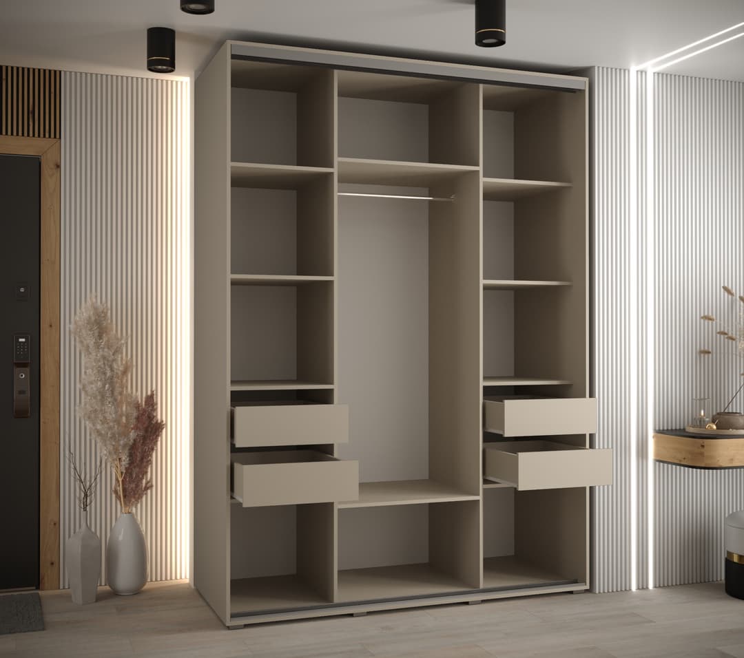 Dakota IV Sliding Door Wardrobe 180cm