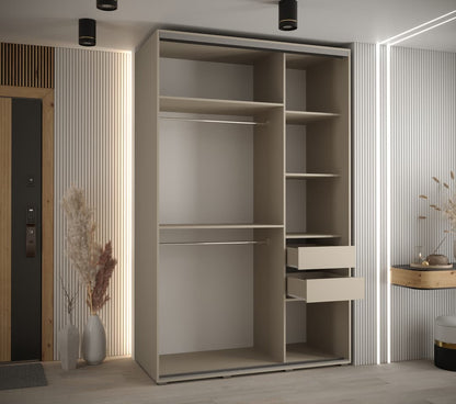 Dakota III Sliding Door Wardrobe 160cm