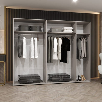 Bari I Hinged Door Wardrobe 250cm