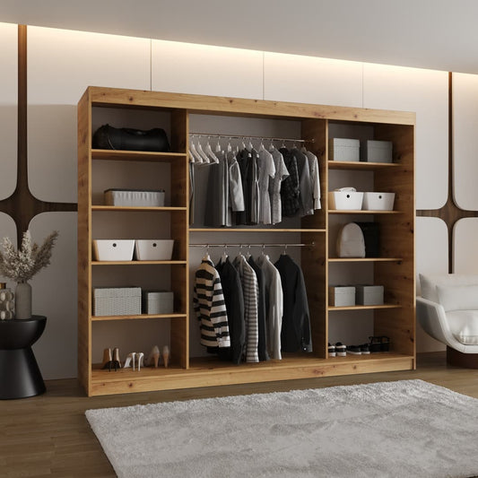 Royal Sliding Door Wardrobe 250cm