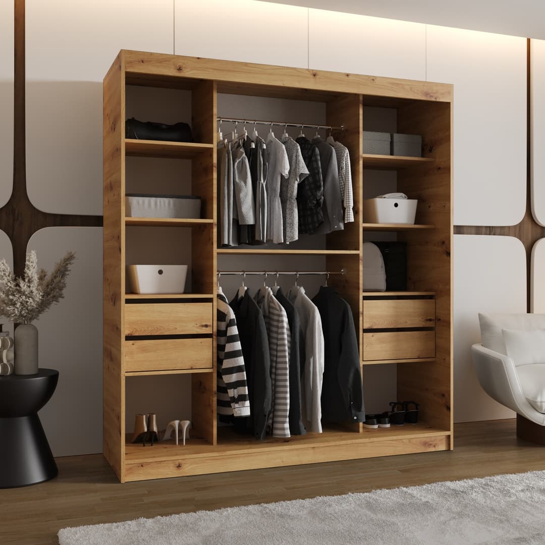 Ultra Sliding Door Wardrobe 180cm