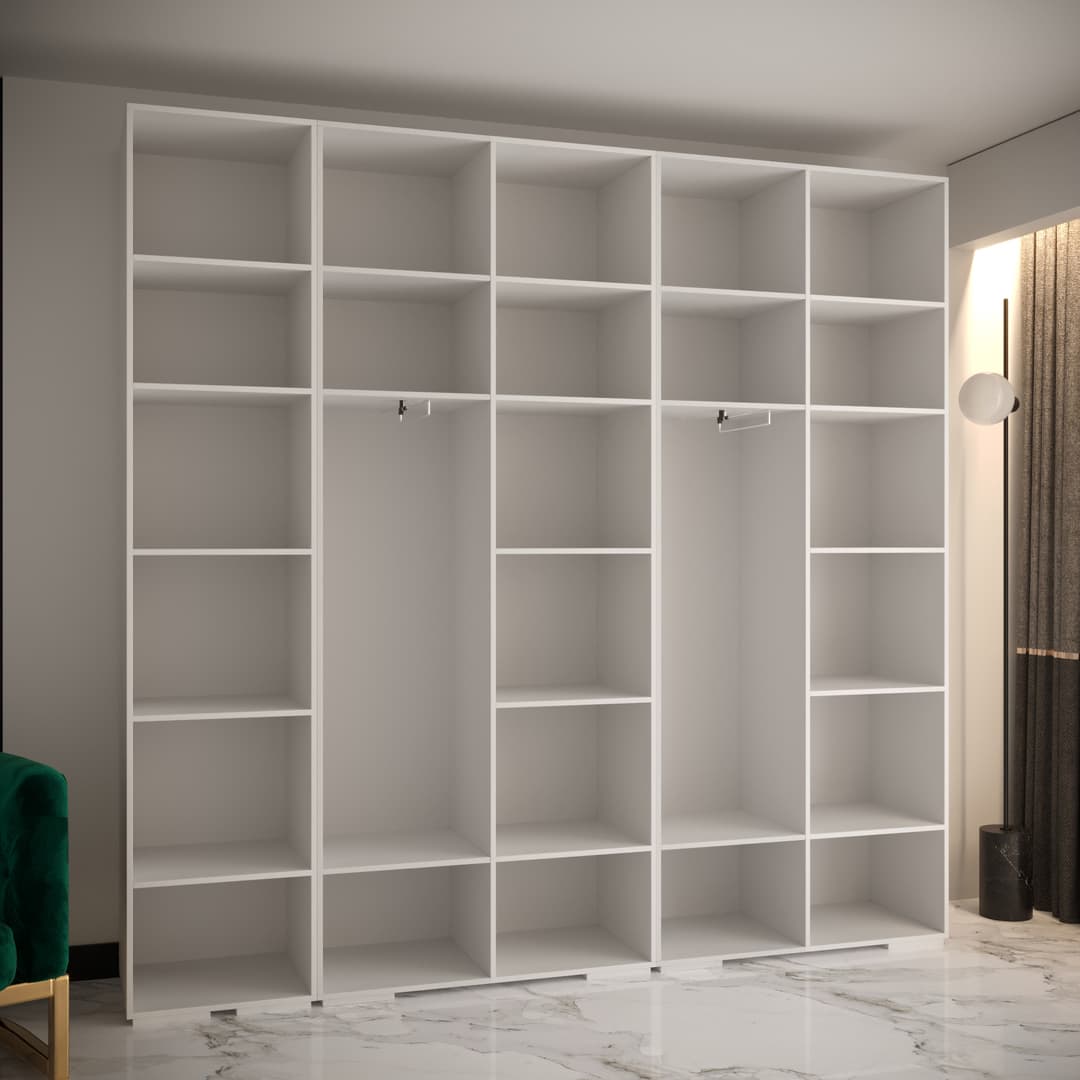 Manhattan III Hinged Door Wardrobe 250cm