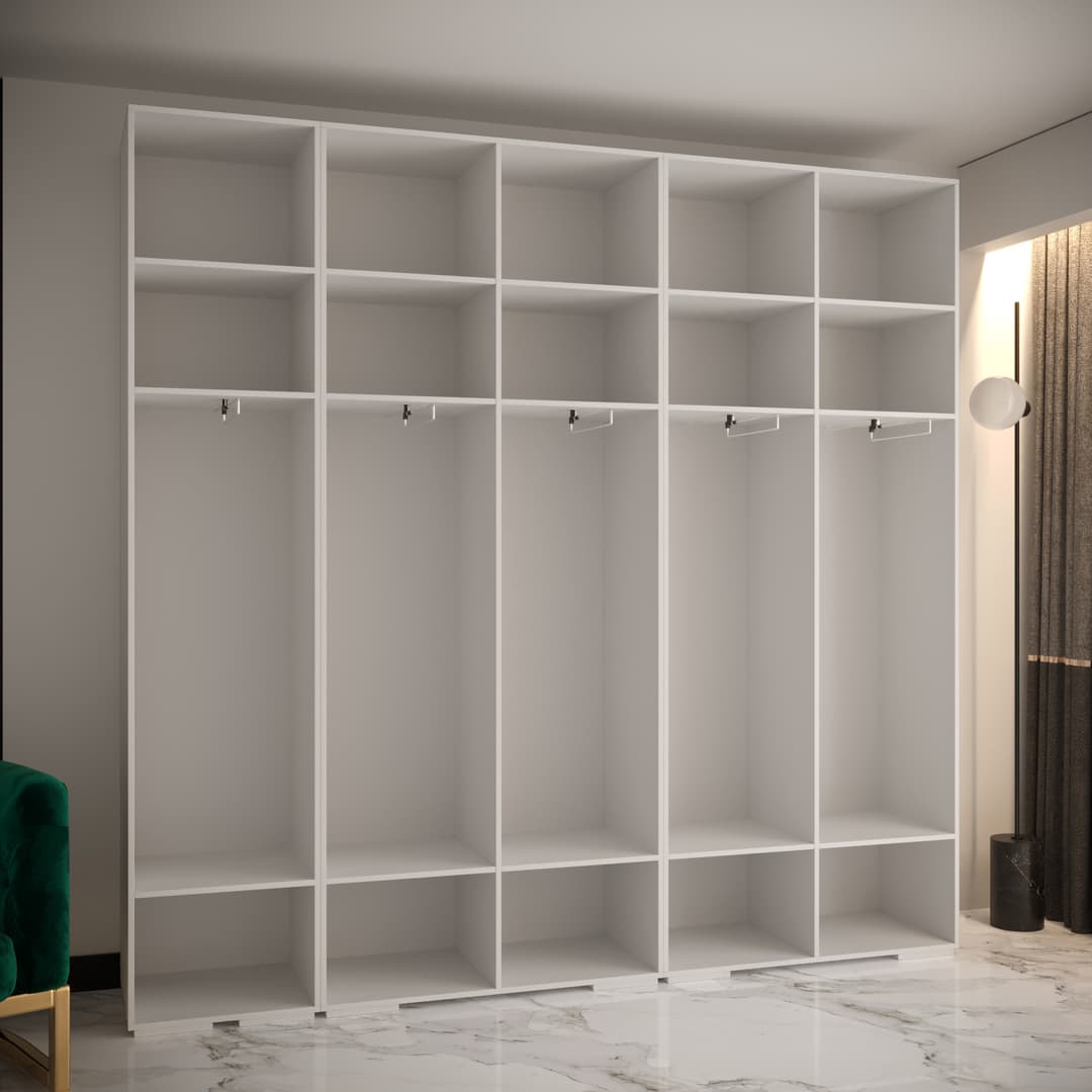 Manhattan III Hinged Door Wardrobe 250cm