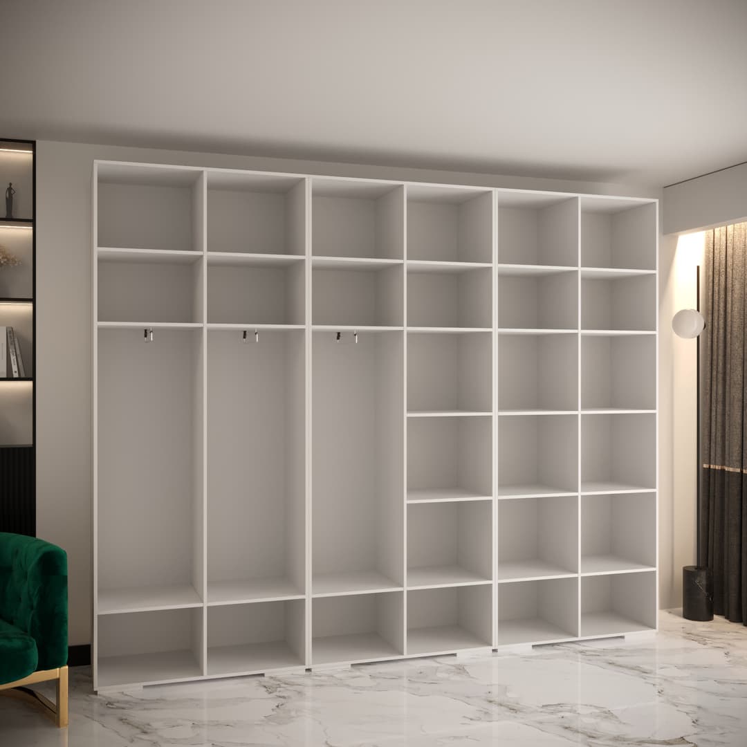 Manhattan I Hinged Door Wardrobe 300cm