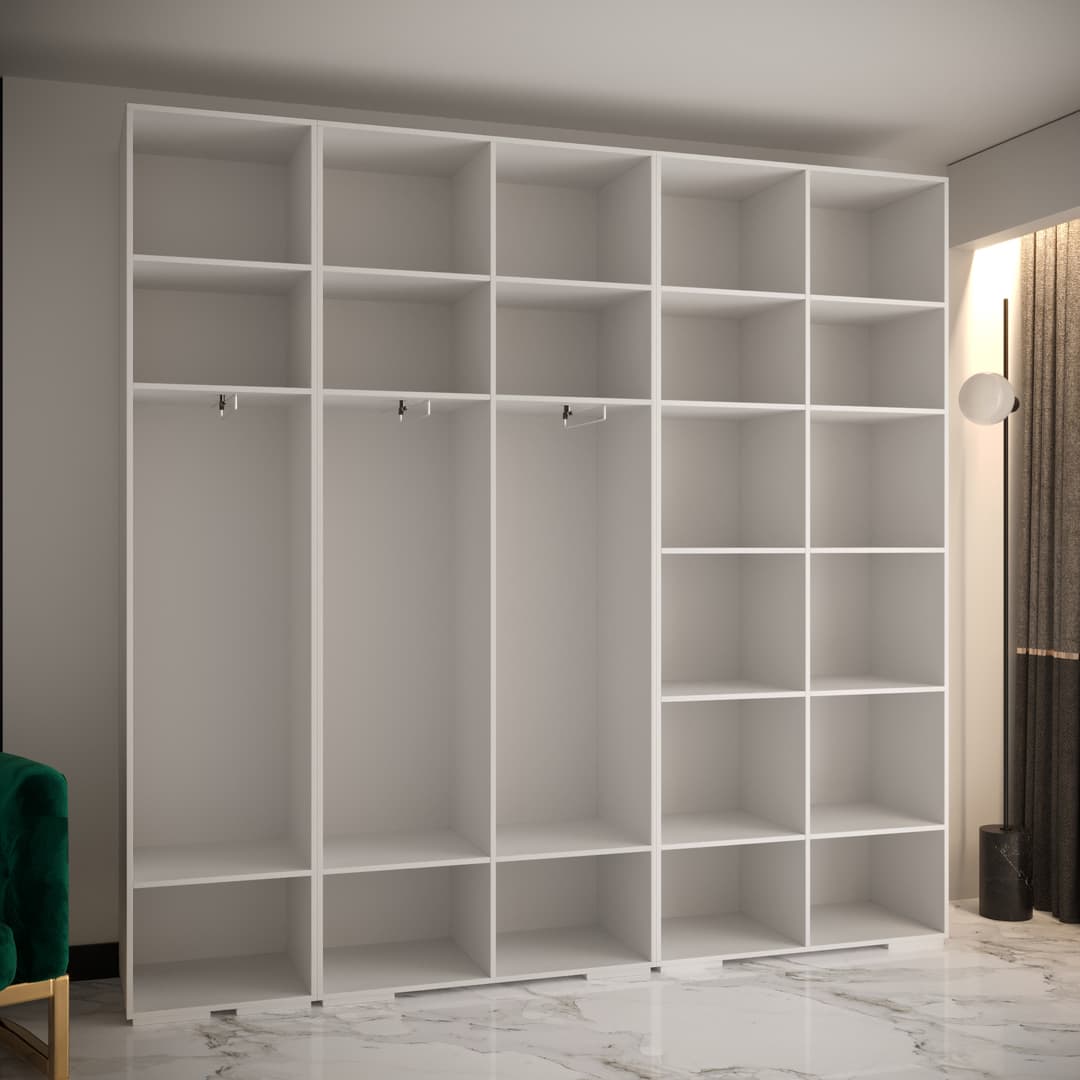 Manhattan II Hinged Door Wardrobe 250cm