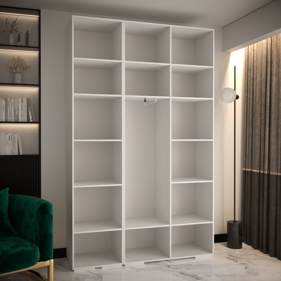 Manhattan II Hinged Door Wardrobe 150cm