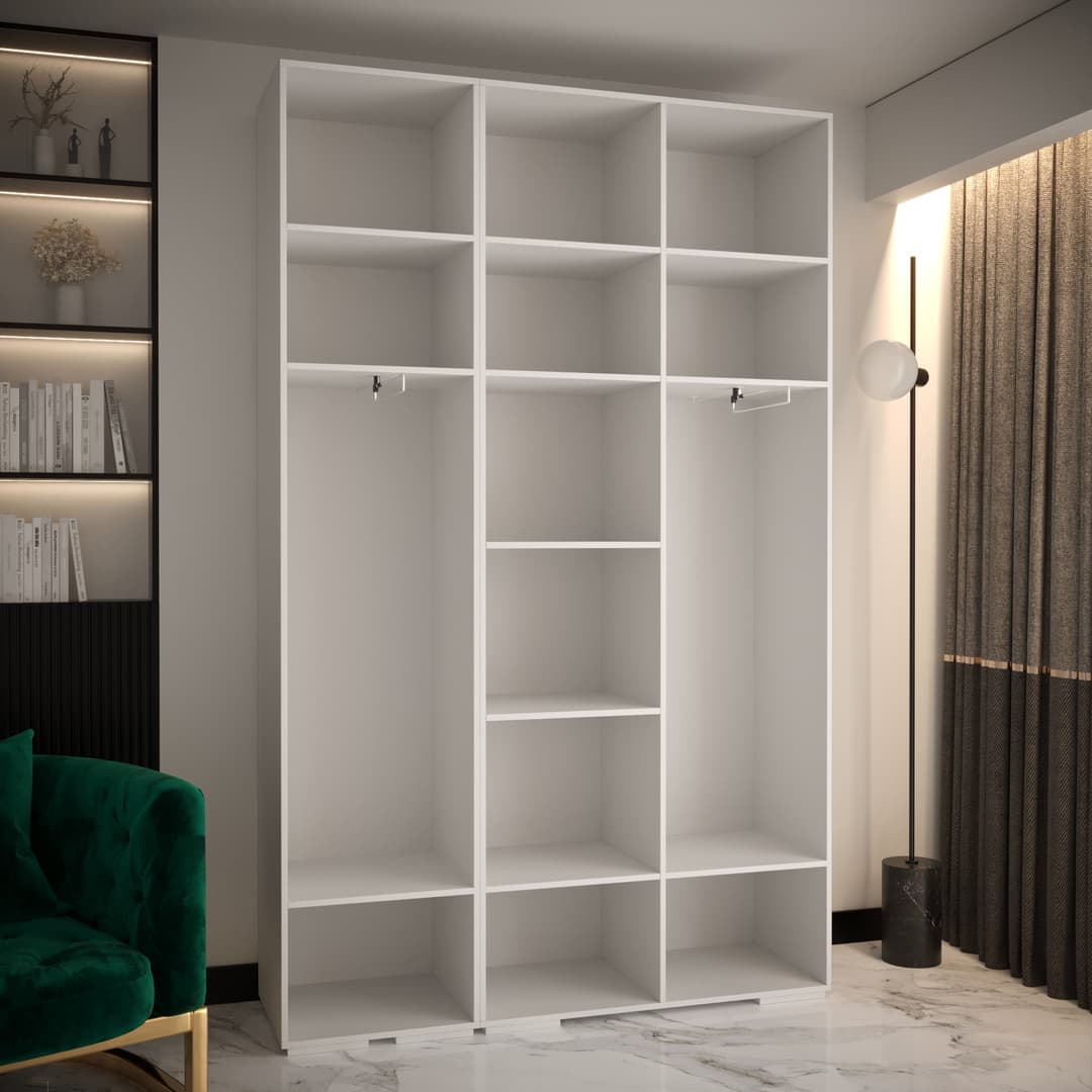 Manhattan IV Hinged Door Wardrobe 150cm