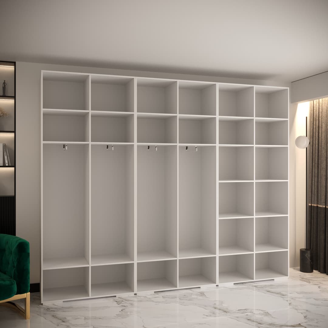 Manhattan II Hinged Door Wardrobe 300cm