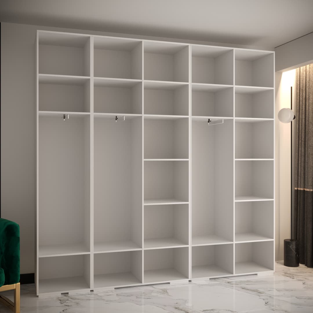 Manhattan III Hinged Door Wardrobe 250cm