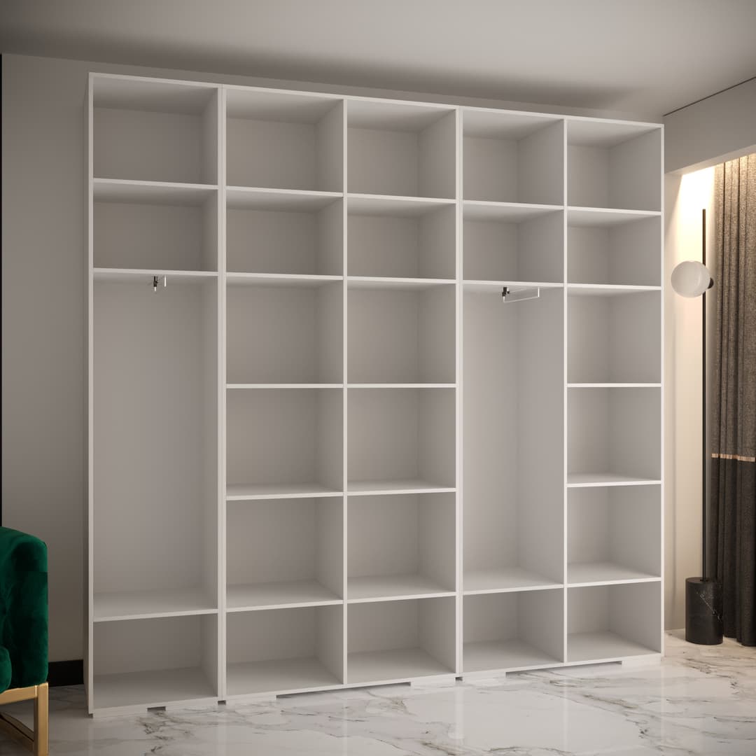 Manhattan I Hinged Door Wardrobe 250cm