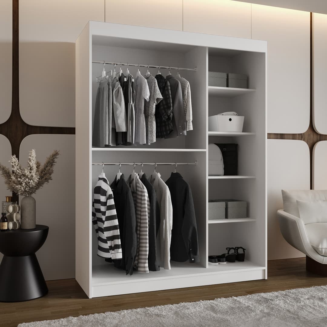 Royal Sliding Door Wardrobe 150cm