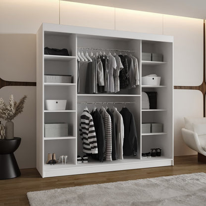 Royal Sliding Door Wardrobe 200cm