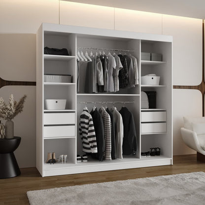 Royal Sliding Door Wardrobe 200cm