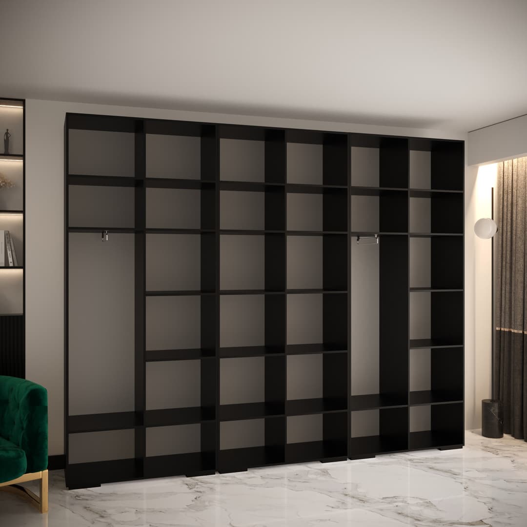 Manhattan II Hinged Door Wardrobe 300cm