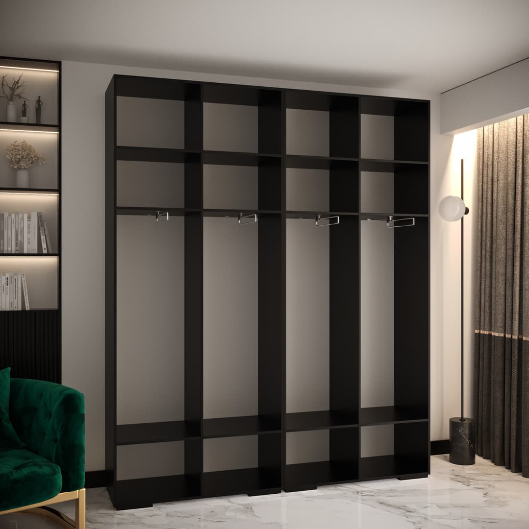 Manhattan I Hinged Door Wardrobe 200cm