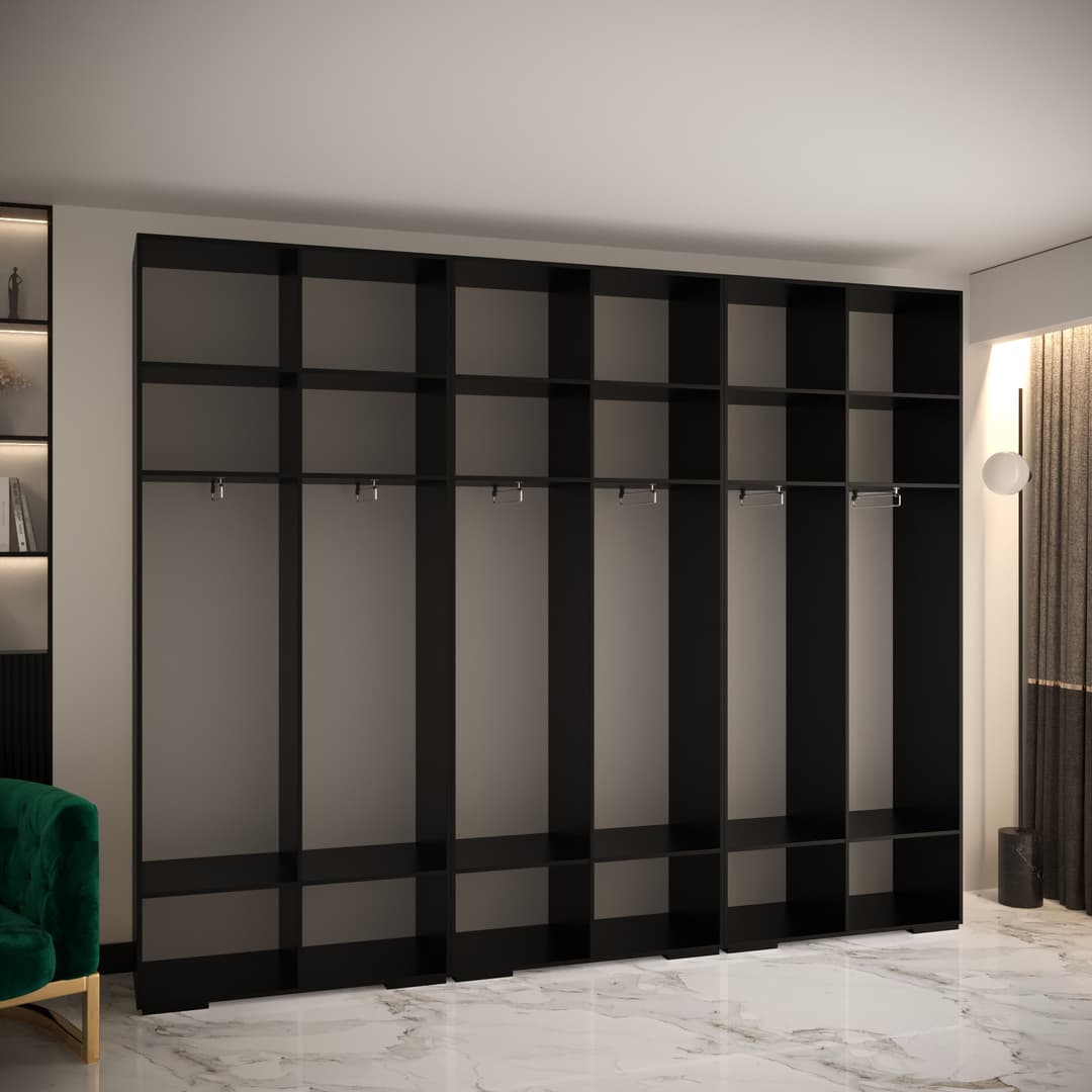 Manhattan III Hinged Door Wardrobe 300cm