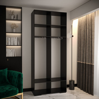 Manhattan III Hinged Door Wardrobe 100cm