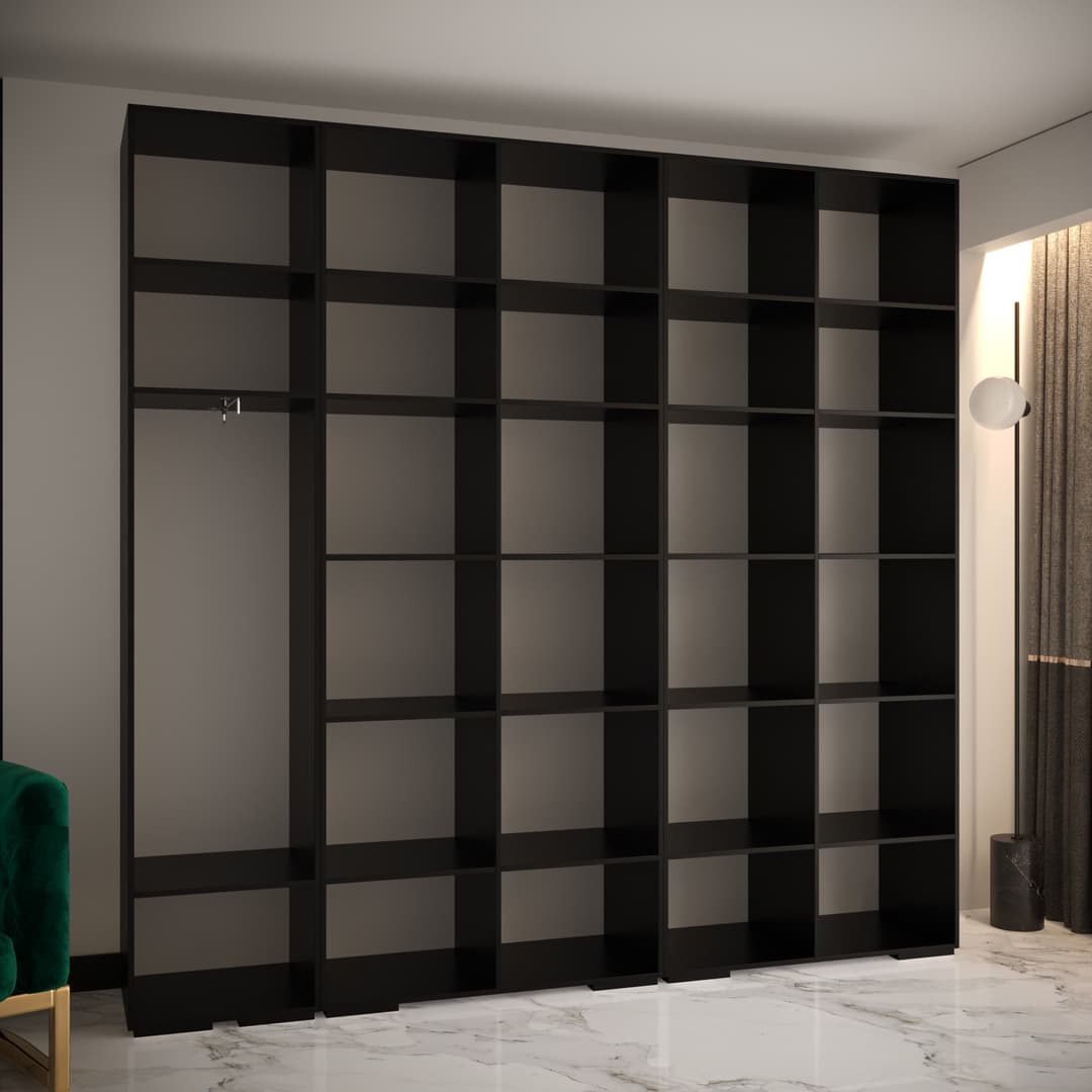 Manhattan III Hinged Door Wardrobe 250cm