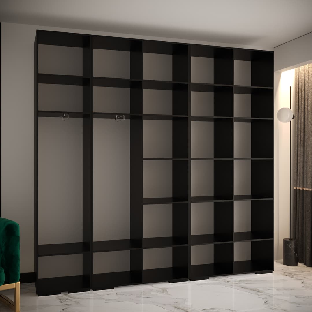 Manhattan III Hinged Door Wardrobe 250cm