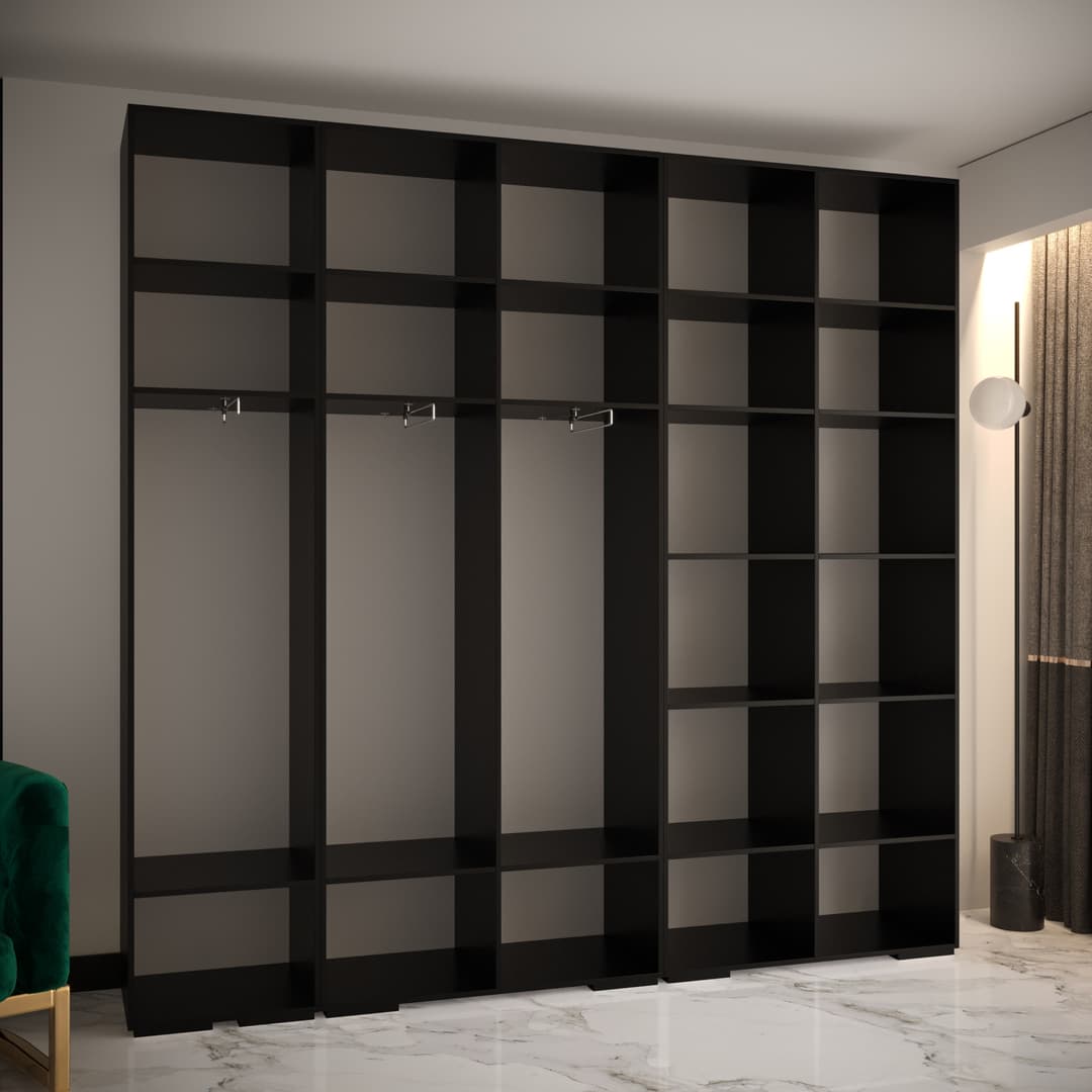 Manhattan III Hinged Door Wardrobe 250cm