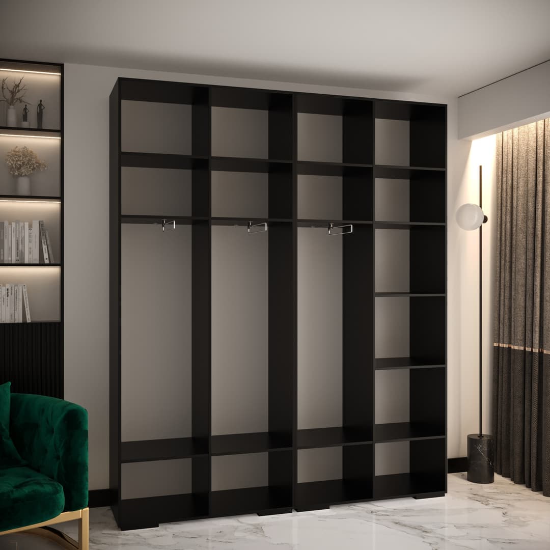 Manhattan II Hinged Door Wardrobe 200cm