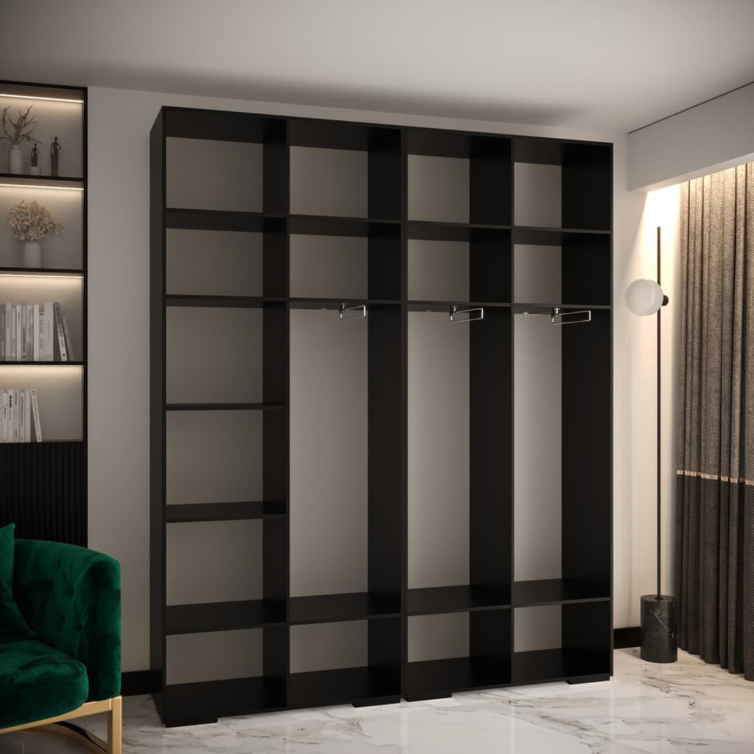 Manhattan IV Hinged Door Wardrobe 200cm