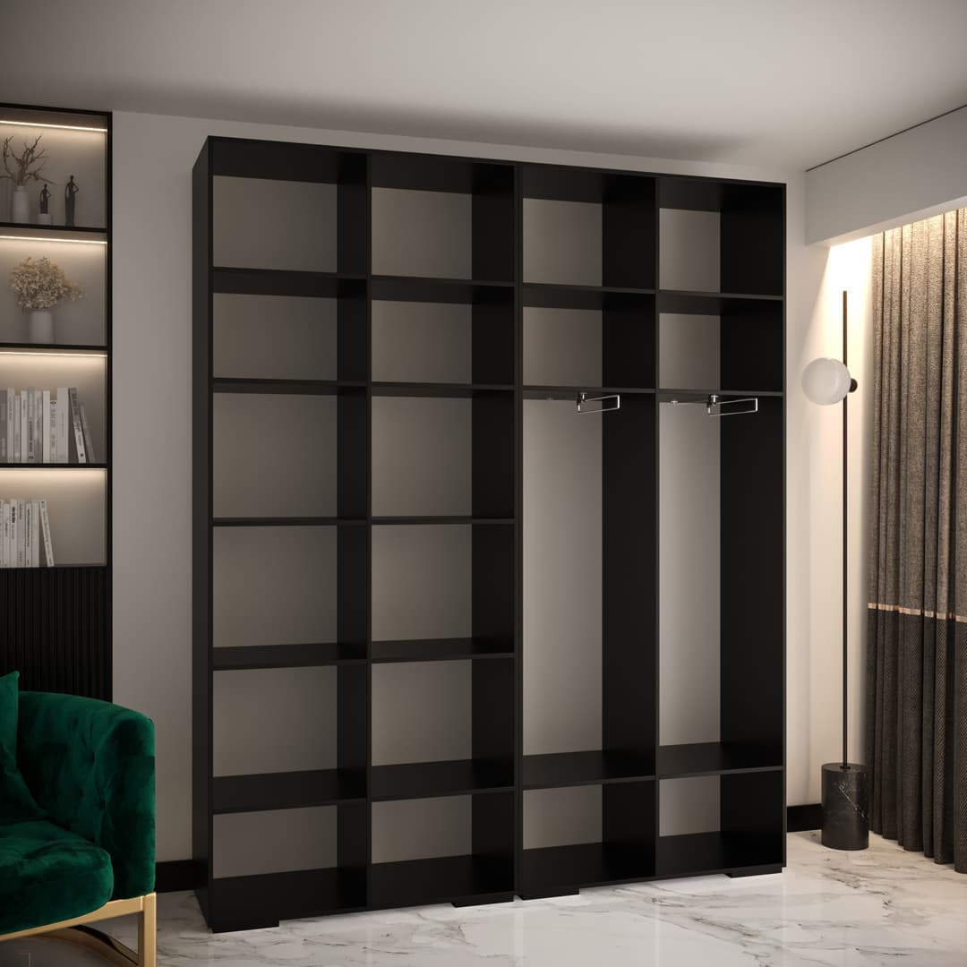 Manhattan II Hinged Door Wardrobe 200cm