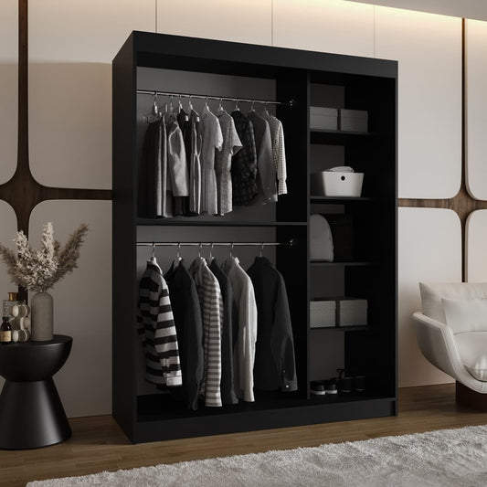Royal Sliding Door Wardrobe 150cm