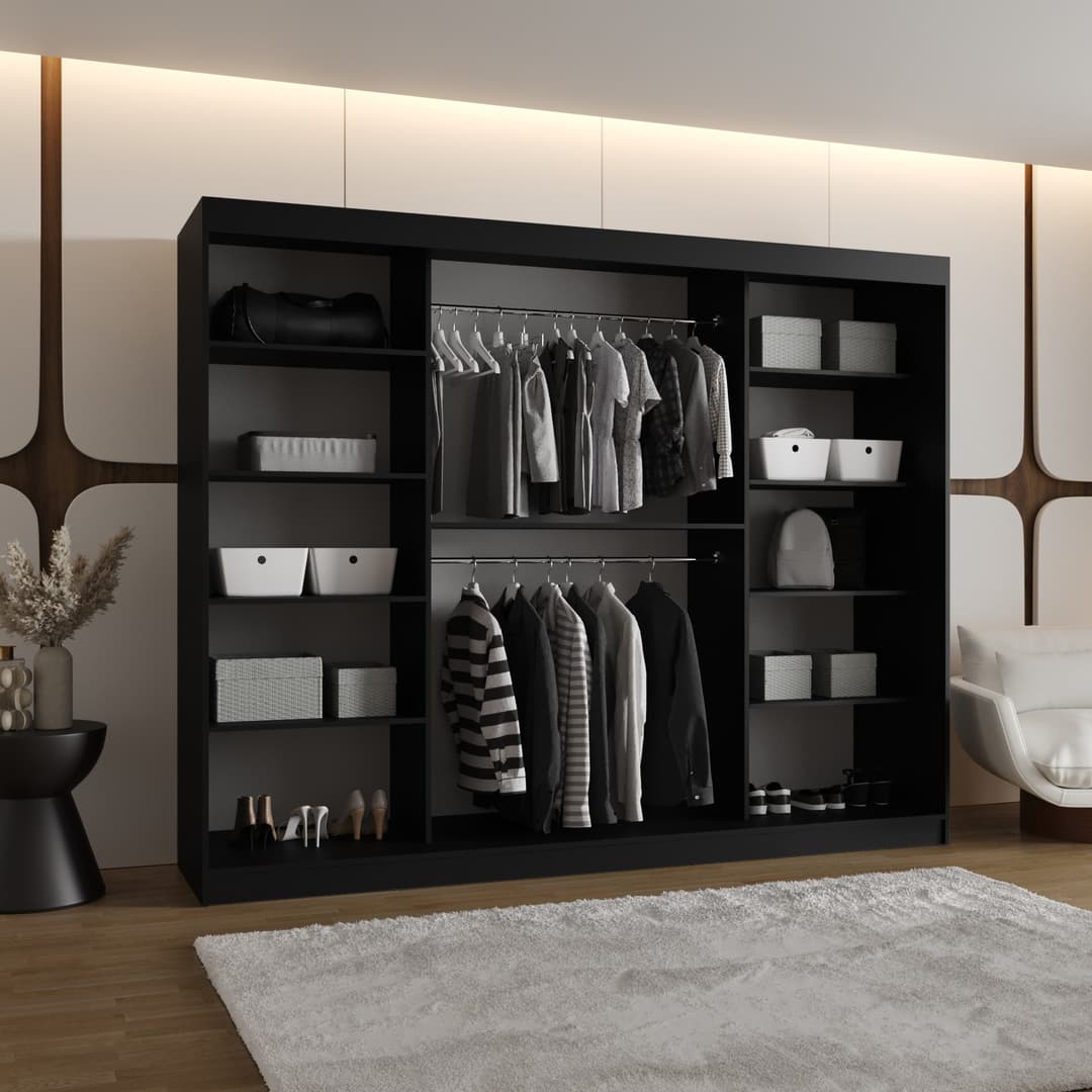 Royal Sliding Door Wardrobe 250cm