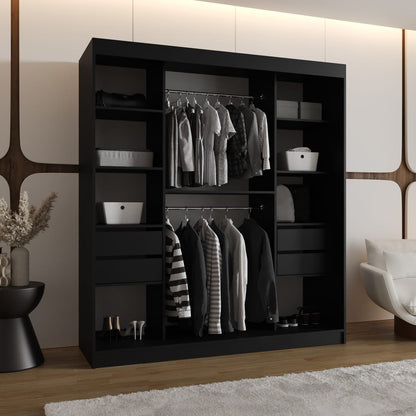Bahrain II Sliding Door Wardrobe 180cm