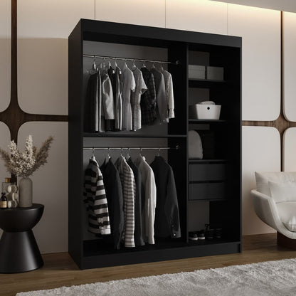 Rossa Sliding Door Wardrobe 150cm