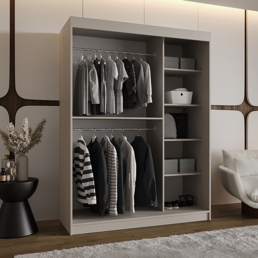 Royal Sliding Door Wardrobe 150cm