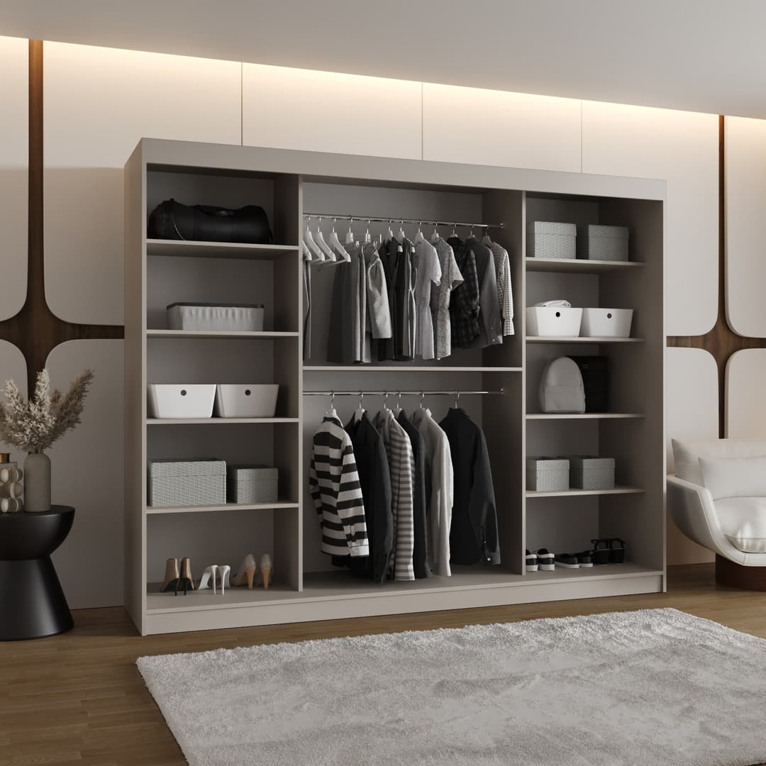 Royal Sliding Door Wardrobe 250cm