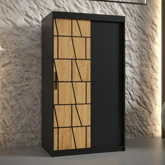 Lima Sliding Door Wardrobe 100cm