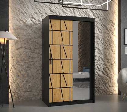 Lima II Sliding Door Wardrobe 100cm