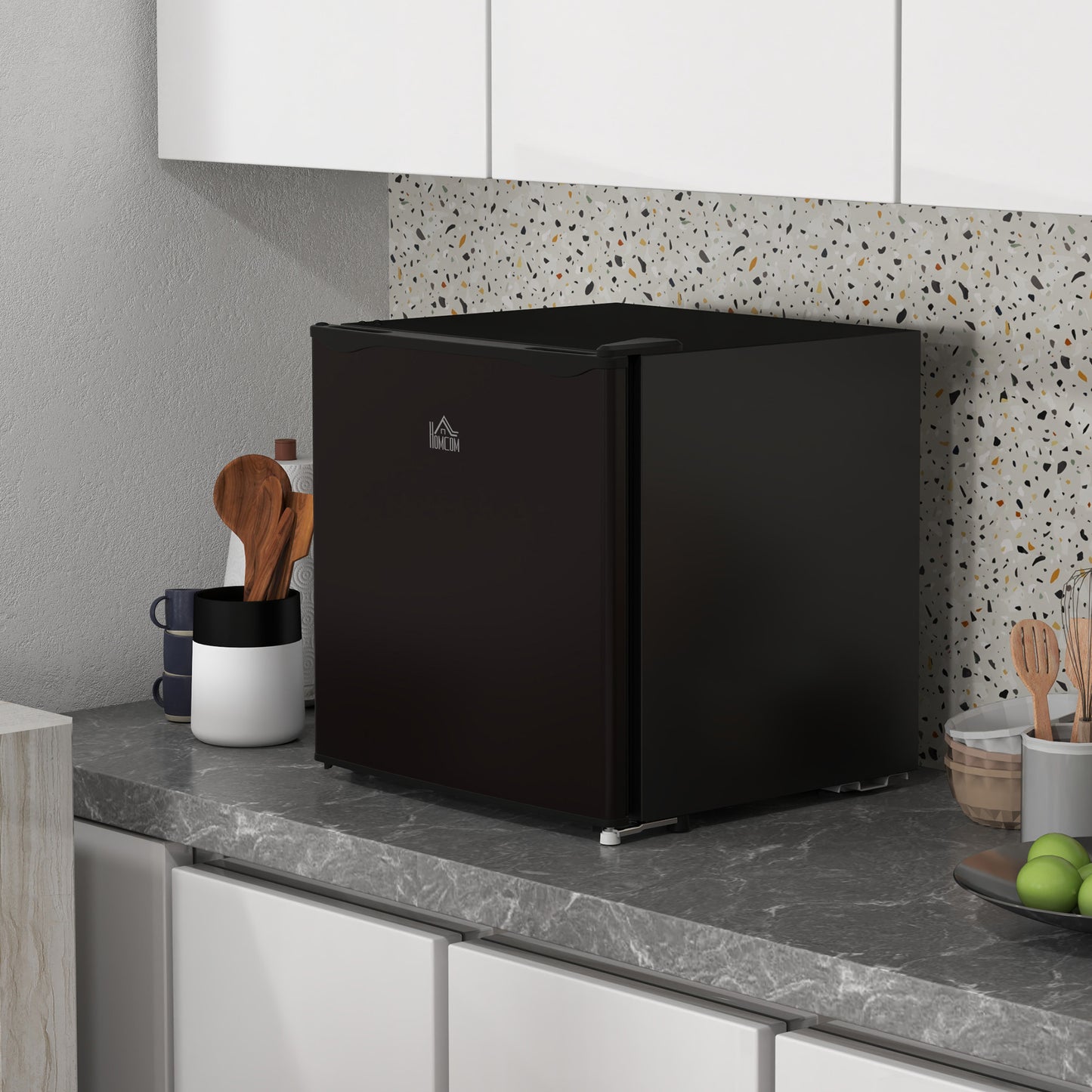 HOMCOM 35L Mini Freezer, -24√¢‚Äû∆í to -14√¢‚Äû∆í Temperature - Black