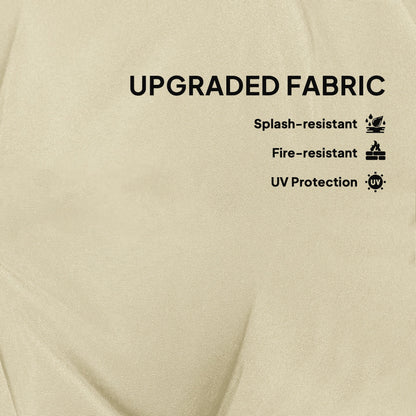 Outsunny Set of Two â60cm Outdoor Cushions - Beige