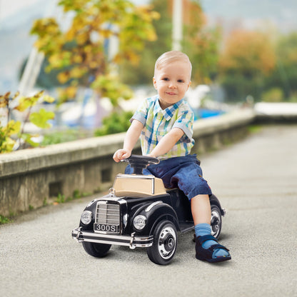 AIYAPLAY Foot to Floor Ride on Sliding Car Mercedes-Benz 300S Licencja na okres 18-48 miesięcy
