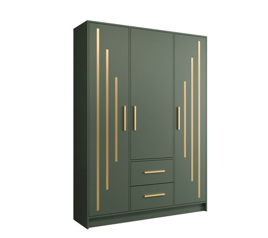 Berlin V Hinged Door Wardrobe 153cm