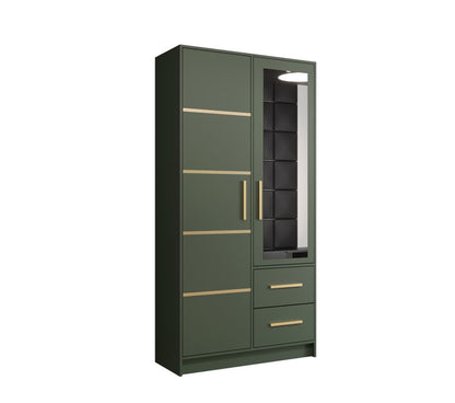 Berlin II Hinged Door Wardrobe 103cm