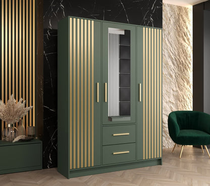 Berlin VI Hinged Door Wardrobe 153cm